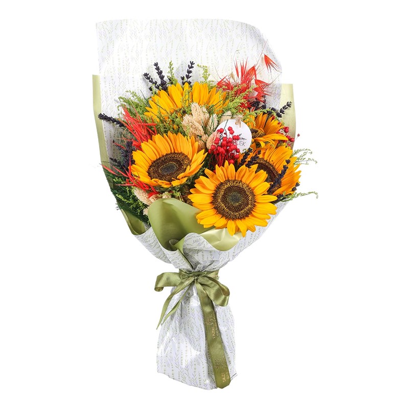 Five Sunflowers Ayçiçeği Buketi