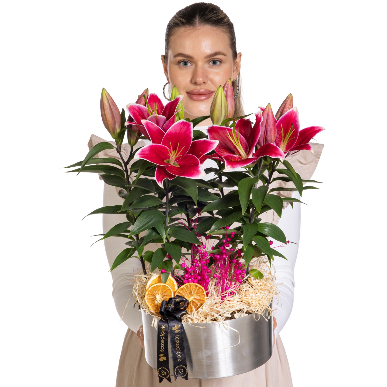 Silver Elegance Premium Lilyumlar